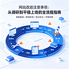 阿拉善盟建站-网站改版注意事项：从调研到平稳上线的全流程指南