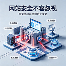 阿拉善盟建站-网站安全不容忽视：常见威胁与基础防护策略