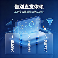 阿拉善盟建站-告别直觉依赖：三步学会数据驱动网站运营