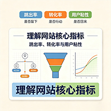 阿拉善盟建站-理解网站核心指标：跳出率、转化率与用户粘性