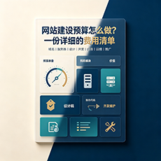 阿拉善盟建站-网站建设预算怎么做？一份详细的费用清单